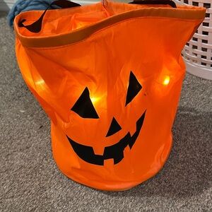 *DONATED* Kids Pumpkin Halloween Costume Bag